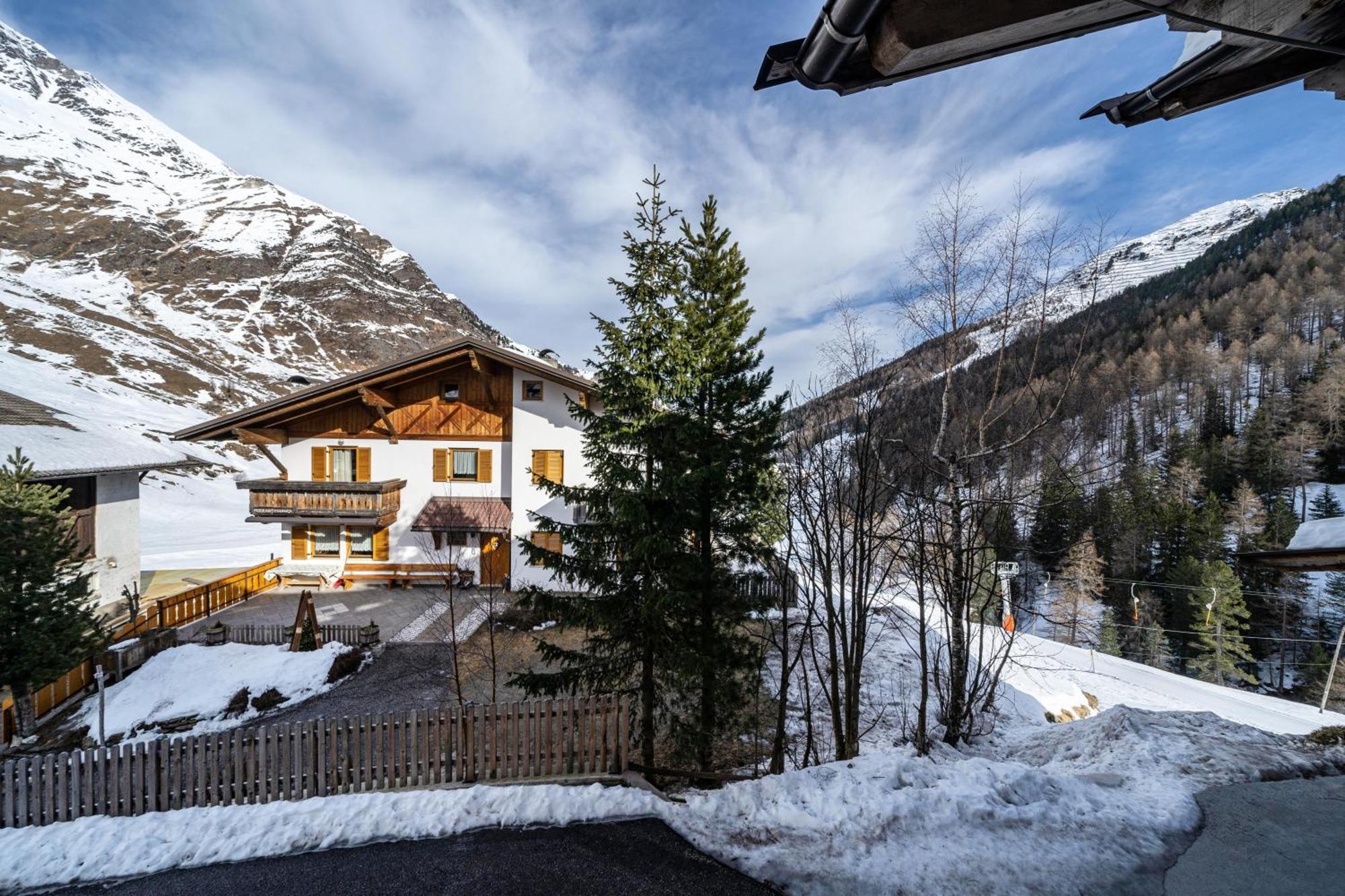 Seppnerhof Ferienwohnung Edelweiss Pfelders Kültér fotó